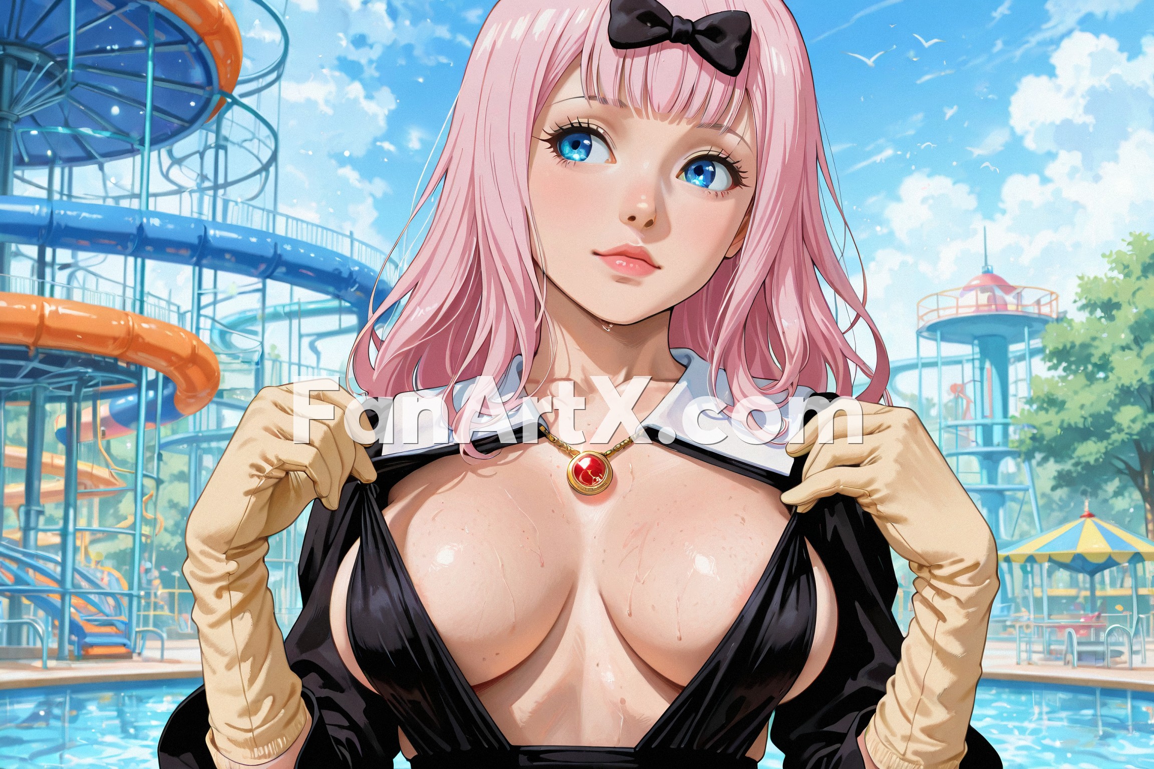 Chika Fujiwara fanart - kaguya sama love is war character 1722576